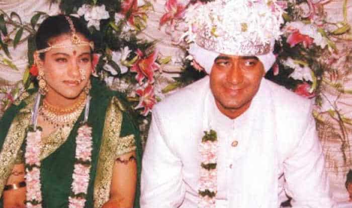 Kajol & ajay devgan marriage photo